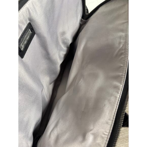 Tumi Stanton Anita Porfolio Briefcase Messenger Bag in Grey Black Shoulder Strap - Picture 8 of 10